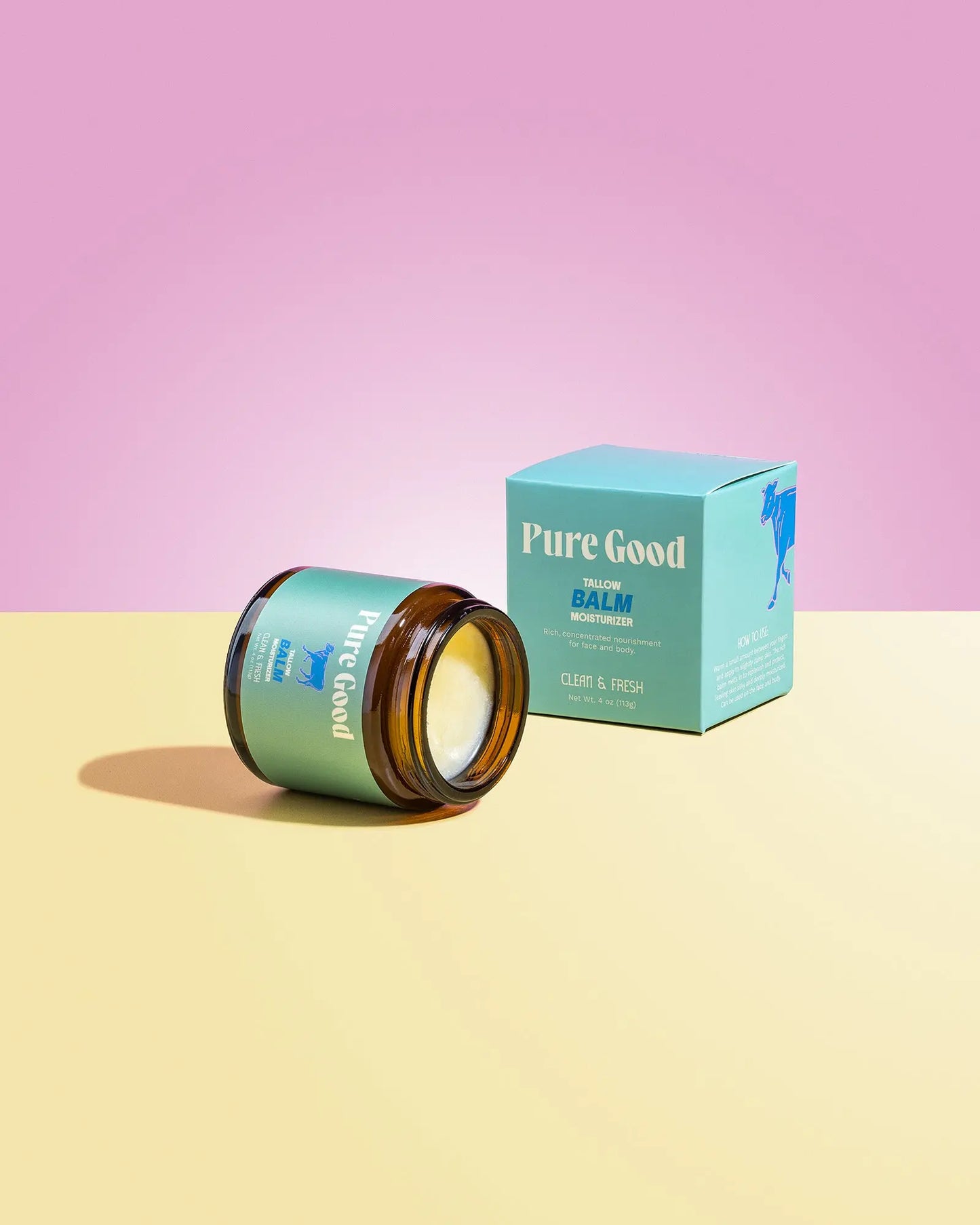 Clean & Fresh Tallow Balm - Cleansing & Acne Prone Skin Pure Good LLC