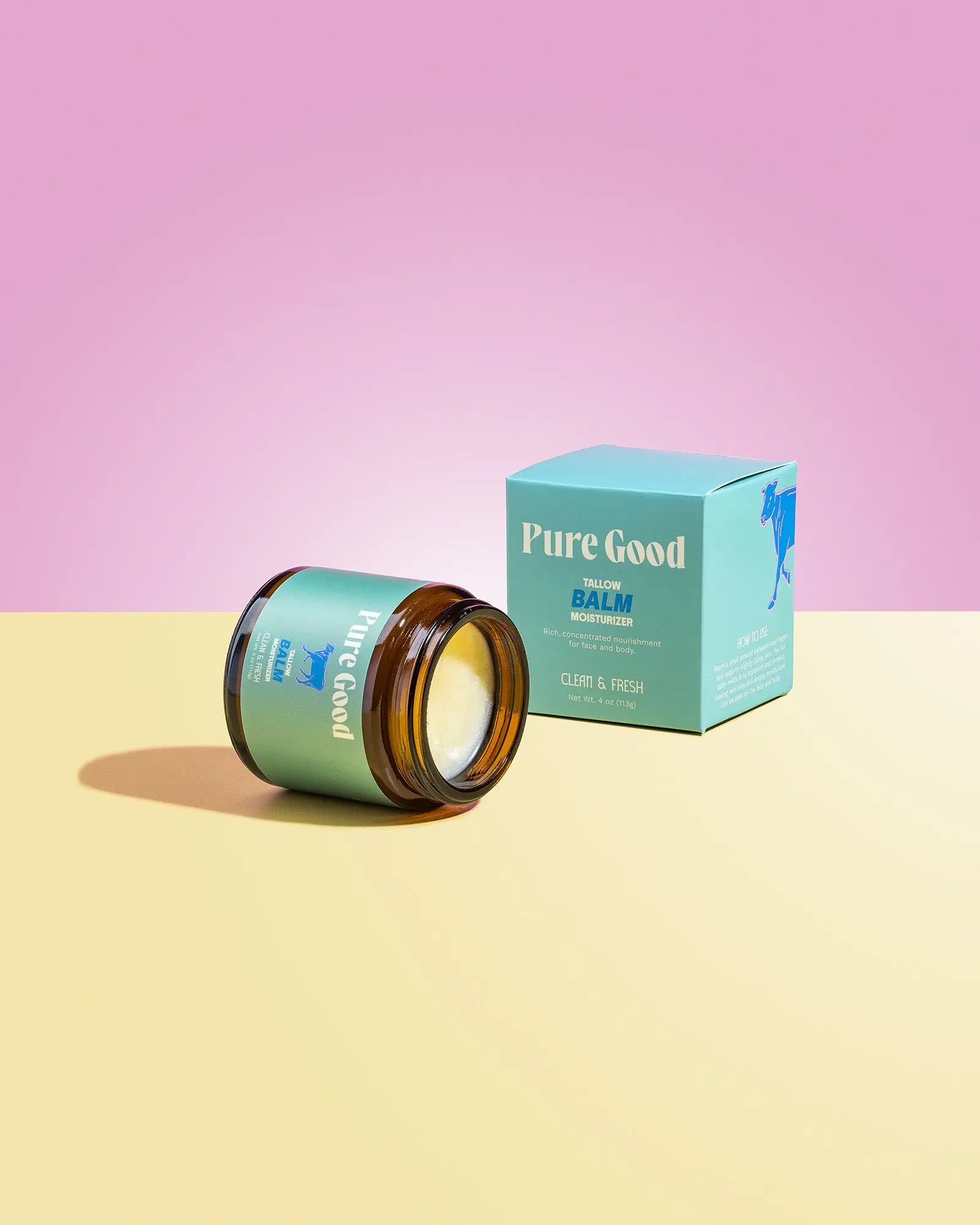 Clean & Fresh Tallow Balm - Cleansing & Acne Prone Skin Pure Good LLC