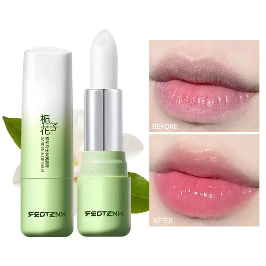 Feotznw Gardenia Blossom Essense Vaseline Lip Gloss, Moisturizing and Calculation, Super-Priving, Prevent Dryness, Lip Wrinkles Cremation, Officials of Dryness, Autumn Winter Gloss, Gardenia Blossom Fragrances High Class Cosmetics