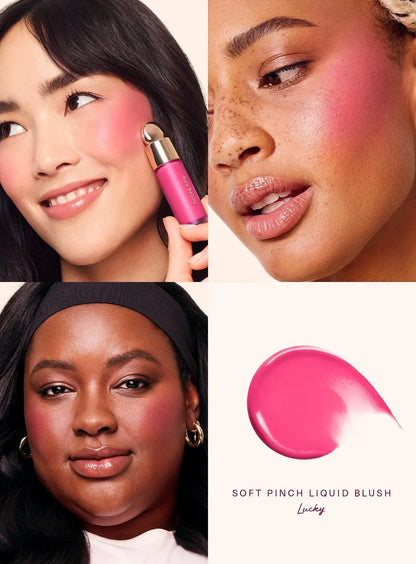 Rare Beauty Soft Pinch Tinted Lip Oil Stain Lip Gloss Delight Hope Happy Wonder Liquid Blush Makeup Cosmetics Face Eye Blusher High Class Cosmetics