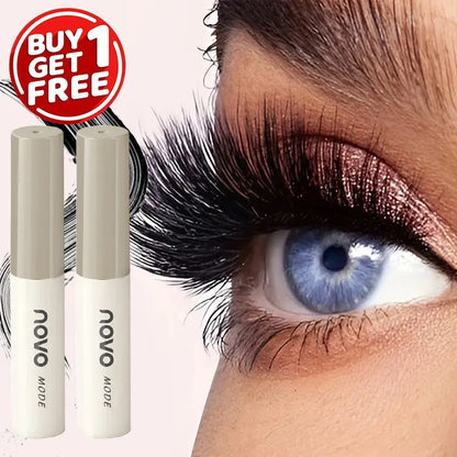 Black Mascara, Waterproof & Long-Lasting, Volumizing and Curling, Suitable for Mascara Base and Everyday Look High Class Cosmetics