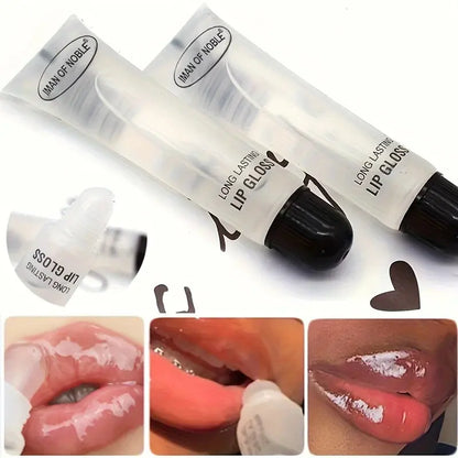 6pcs Glossy Finish Lip Gloss, Moisturizing Cream for All skin Types,Non-Sticky Hydrating Lip Oil, Long-Lasting Shine for Dry Lip High Class Cosmetics