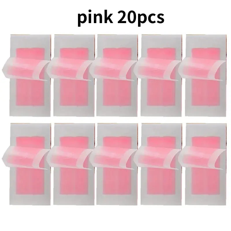 Professional Warning Tapes For Summer Hair Removal, Double Face Cold Warning Paper For Legs, Body, Face,6 Sticks, 10/20 Sticks High Class Cosmetics