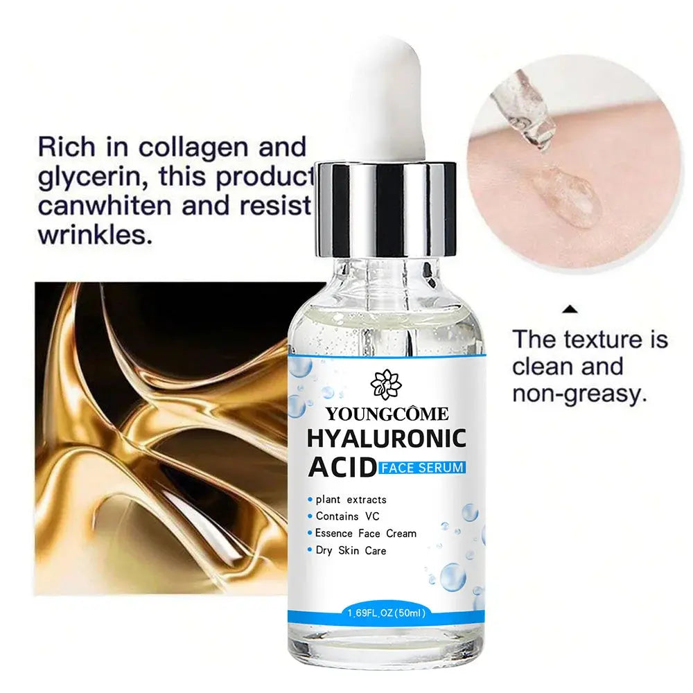Hyaluronic Acid Facial Essence Deep Moisturizing Facial Skin Essence Korean Skin Care Products High Class Cosmetics