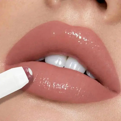Nude Sandwich Lipstick Cute Moisturizing Long-lasting Non-stick Cup Lip Glaze Makeup Lip Balm Moisturizing Lip Gloss Base High Class Cosmetics