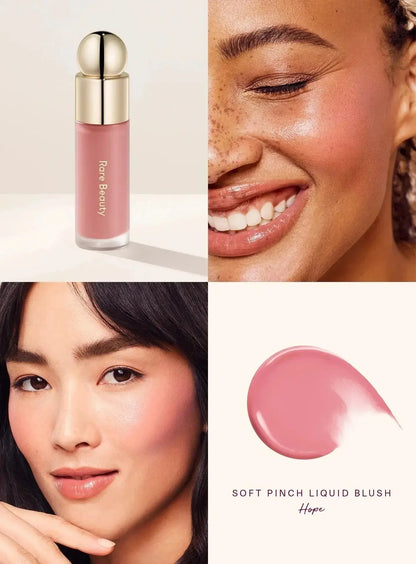 Rare Beauty Lipstick Blush Cream Grace Liquid Blush Glide On Smooth Long Lasting Pinch-perfect Flush Seamless Matte Dewy Makeup High Class Cosmetics