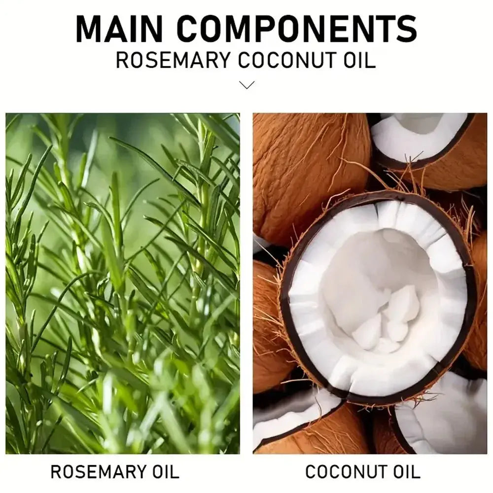 Rosemary Oil Hair Essential Coconut Oil Improve Hair Loss And Nourishes Strengthen Hair Roots Scalp Treatment Hair Care High Class Cosmetics