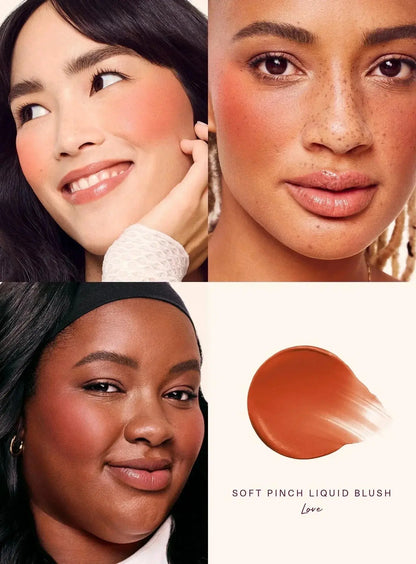 Rare Beauty Lipstick Blush Cream Grace Liquid Blush Waterproof Mositure Face Contour Shadow Blusher Liquid Blusher Plump Makeup High Class Cosmetics