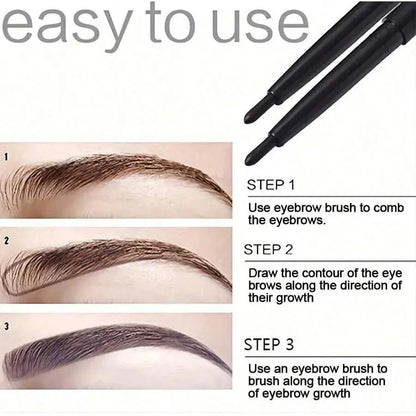 5-Pack Waterproof & Sweat-Proof Black Eyeliner Pencil -Long-Lasting, Smudge-ProofFor Bold Eye Makeup, EasyGlide Formula for Perf High Class Cosmetics