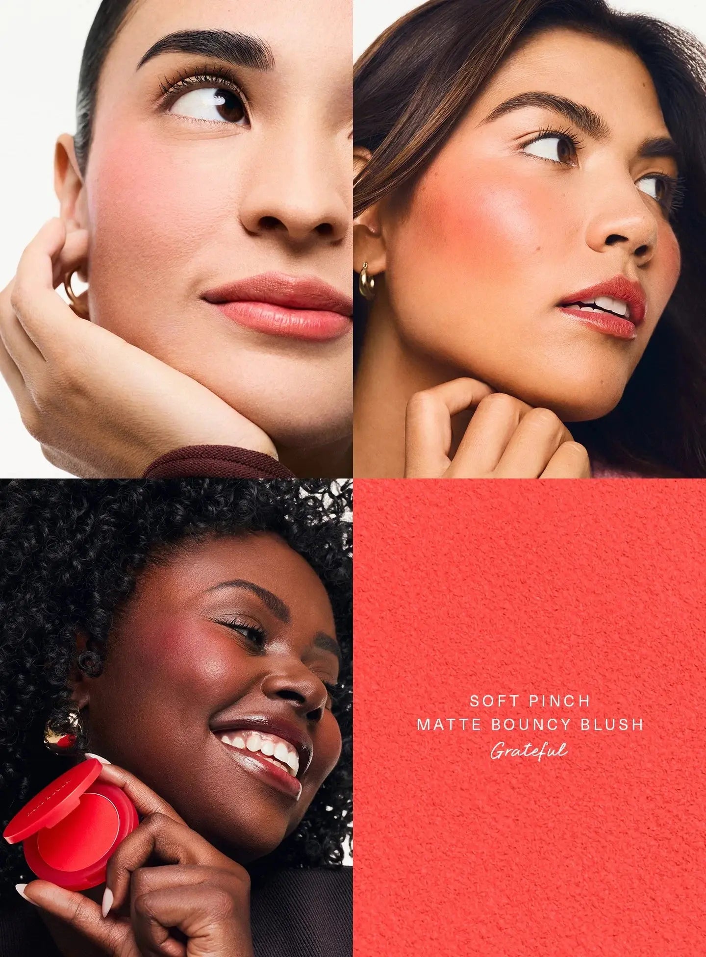 Rare Beauty Soft Pinch Matte Bouncy Cushiony Cream-to-powder Blush Airy And Lightweight Soft Pinch Liquid Blush Natural Flush High Class Cosmetics