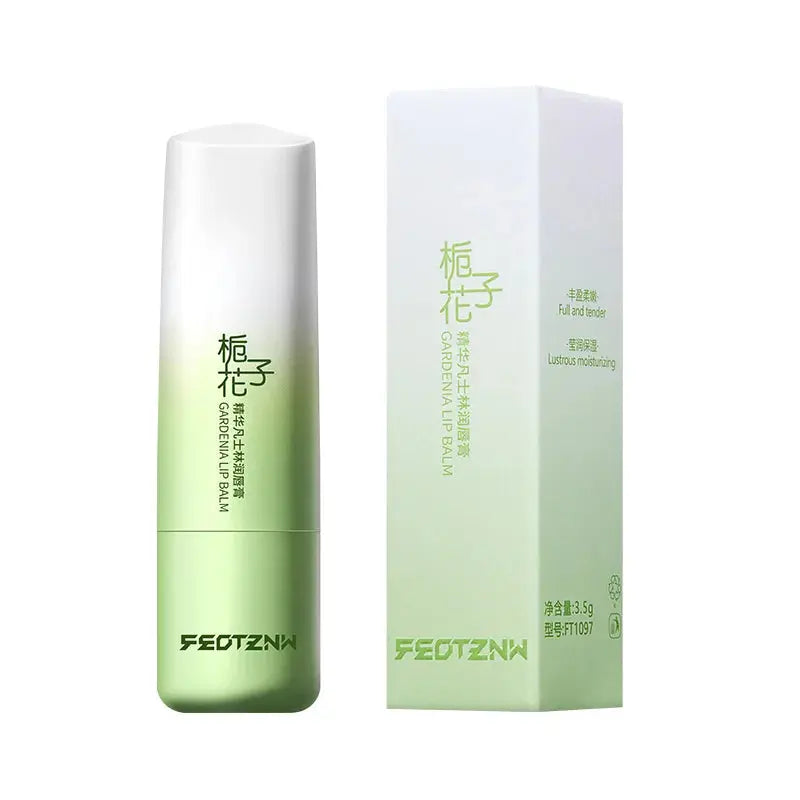 Feotznw Gardenia Blossom Essense Vaseline Lip Gloss, Moisturizing and Calculation, Super-Priving, Prevent Dryness, Lip Wrinkles Cremation, Officials of Dryness, Autumn Winter Gloss, Gardenia Blossom Fragrances High Class Cosmetics