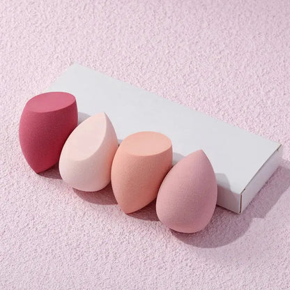4 Pcs Beauty Egg Makeup Sponge Blenders Beauty Sponges Foundation Applicator High Class Cosmetics