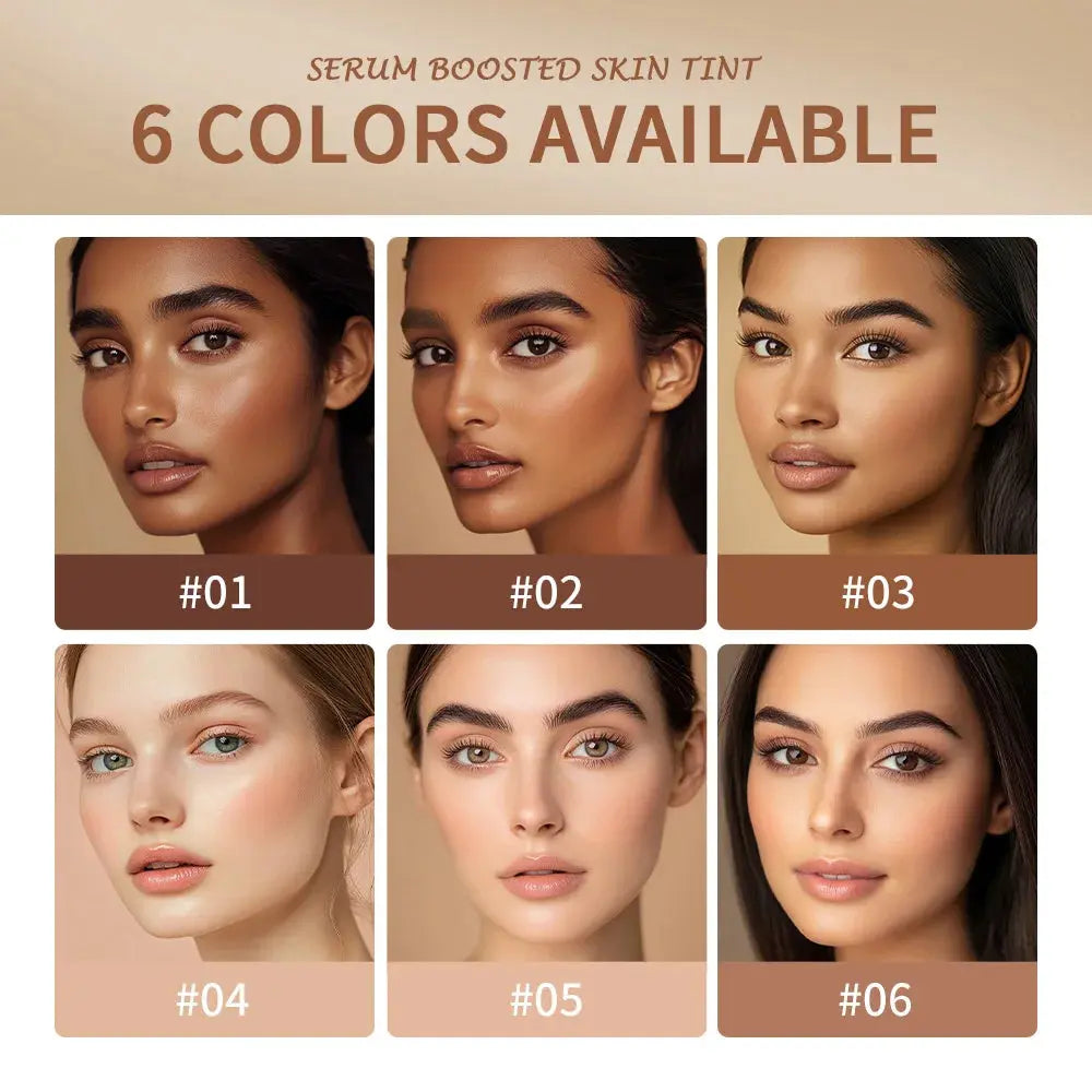 Skin Tint Stick Waterproof Nourishing Solid Tinted Serum Foundation Skin Tint Balm Face Tinted Face Contour Stick Makeup High Class Cosmetics
