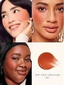 Rare Beauty Soft Pinch Matte Bouncy Cushiony Cream-to-powder Blush Airy and Lightweight Pinch Liquid Blush Natural Makeup Look High Class Cosmetics
