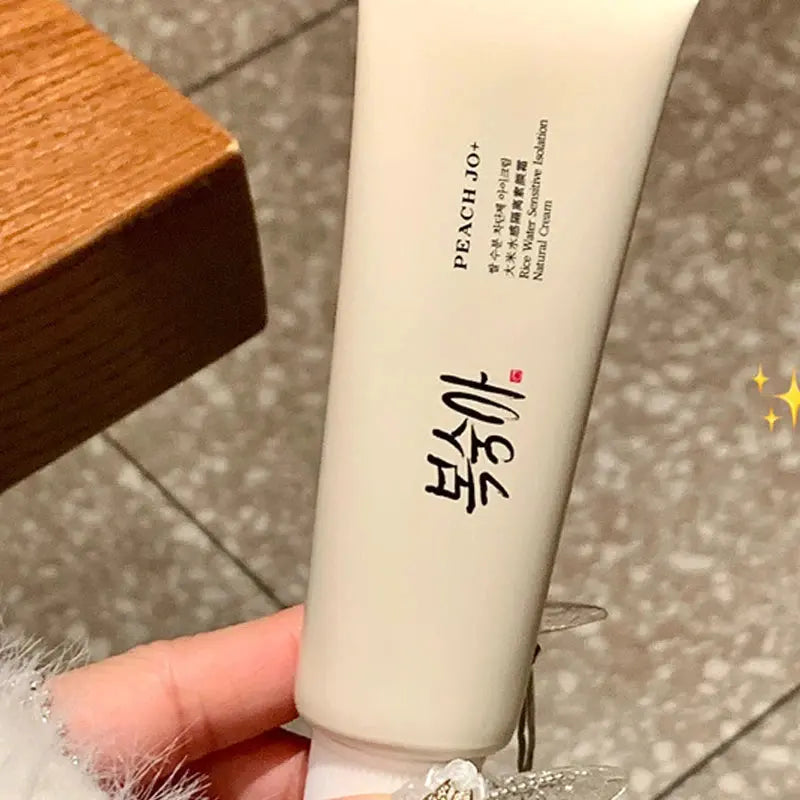 Korean Rice Extract Cream Spf50+ Hydrate Moisturizing Improve Dullness Even Out Brighten Skin Tone Last Light-feeling Concealer High Class Cosmetics