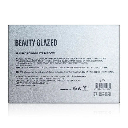 BEAUTY GLAZED Impressed Me Perfect 35 Colors Matte Shimmer Waterproof Longlasting Makeup Palette High Class Cosmetics