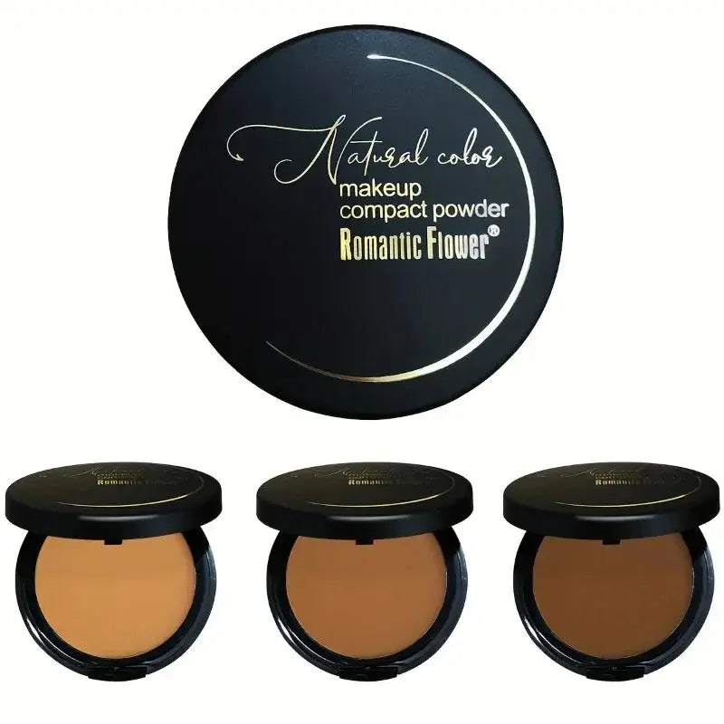 Sweat-Resistant Contouring Powder Palette - Matte Buildable Coverage for All Skin Tones Highlight & Shadow Makeup High Class Cosmetics