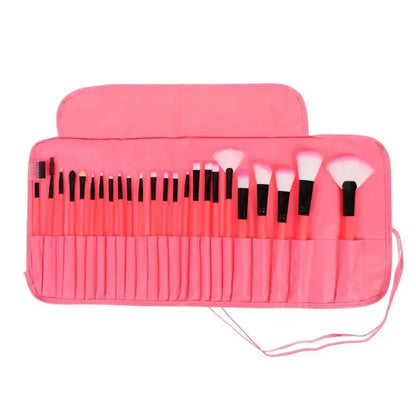 Professional 24Pcs Beauty Brush Set Includes All Makeup Brushes with Organizer Bag for Personal and Travel UseHot High Class Cosmetics
