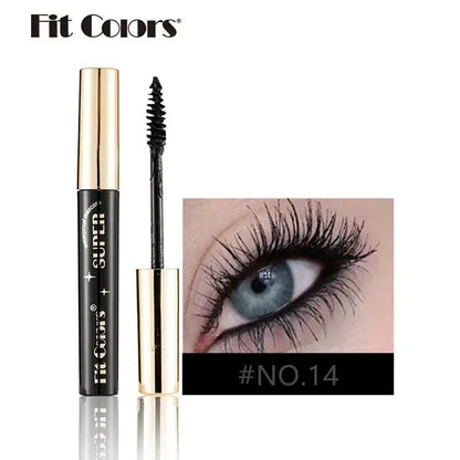 Colored Mascara Makeup 4D Silky Natural Long Eyelashes Mascara Waterproof Long-lasting Extension Thick Lasting Curling Mascara High Class Cosmetics