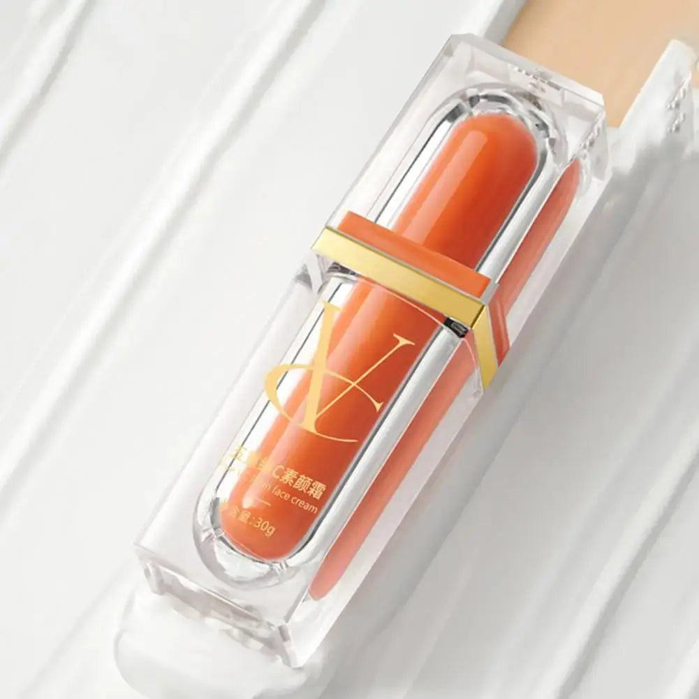 30g Vitamin C Makeup Cream Concealer Moisturizer Brighten Skin Natural  Anti Aging Whitening Facial Cosmetics Bb Cream Korean High Class Cosmetics
