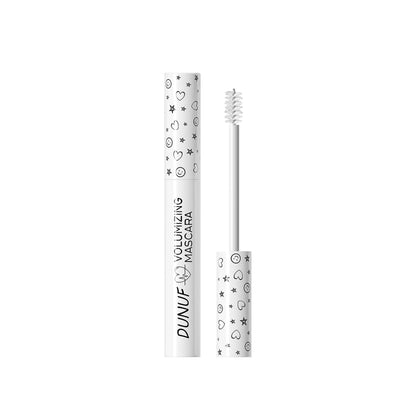 White Slender Curly Mascara, Color Mascara Waterproof Not Easy To Smudge, Portable Fine Brush Head，Holiday Makeup High Class Cosmetics