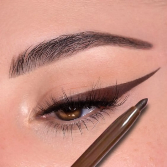 Waterproof Black Brown Eyeliner Gel Pencil Ultra-fine Matte Smooth Quick Dry Non-Smudge Easy Wear Eyeliner Pen Makeup for Eyes High Class Cosmetics