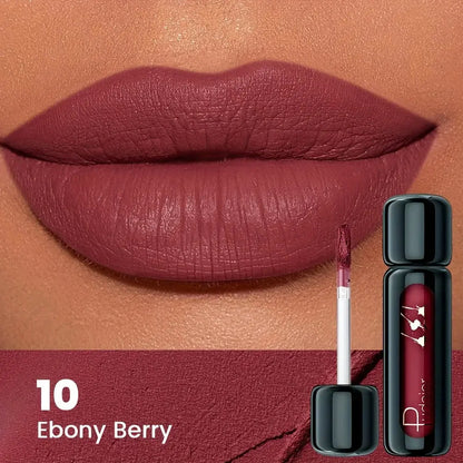 1pc Matte Velvet Lip Gloss, Highly Saturated Liquid Lip Mud, Non-Stick Long Lasting, All Skin Tones Compatible,Mother's Day Gift High Class Cosmetics