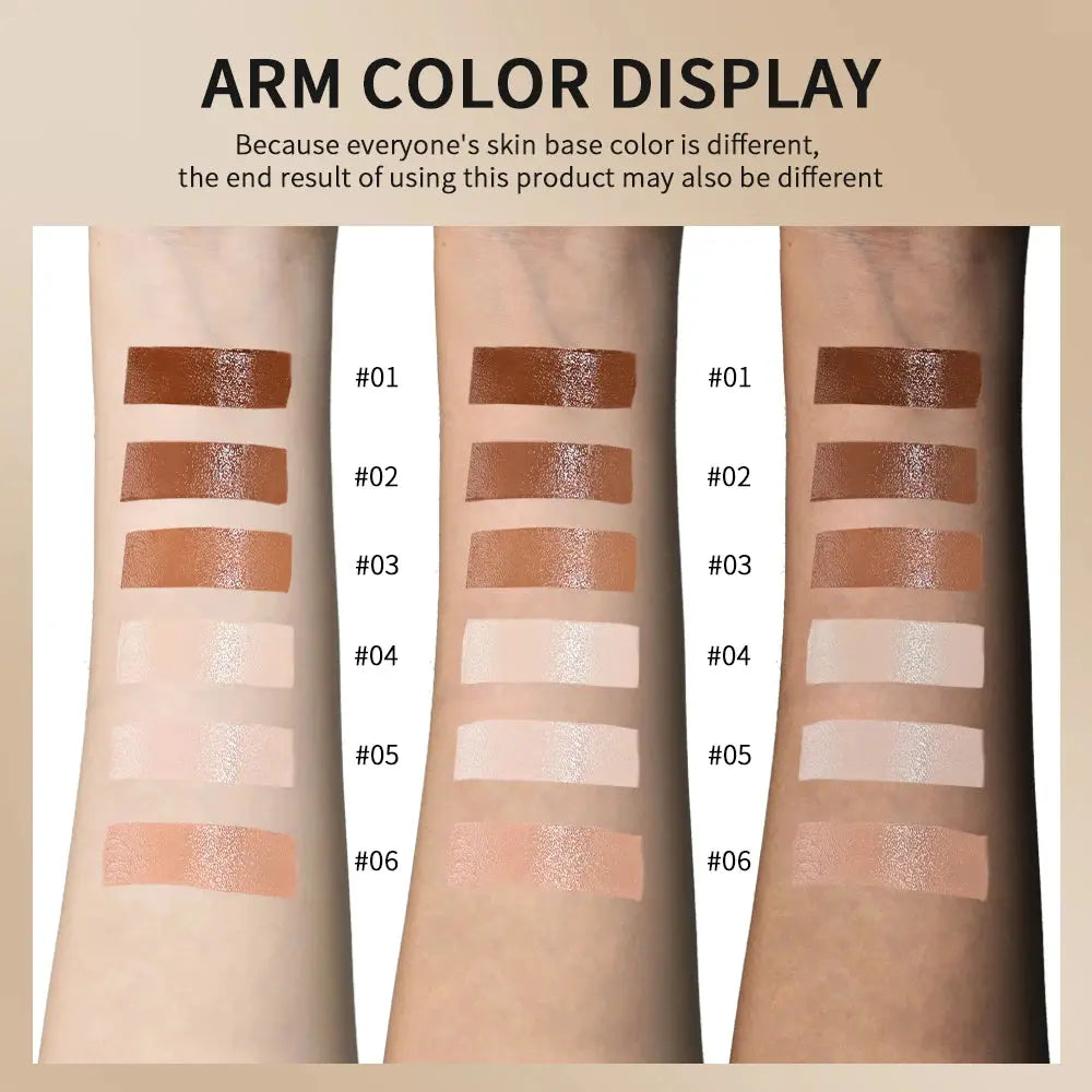 Skin Tint Stick Waterproof Nourishing Solid Tinted Serum Foundation Skin Tint Balm Face Tinted Face Contour Stick Makeup High Class Cosmetics