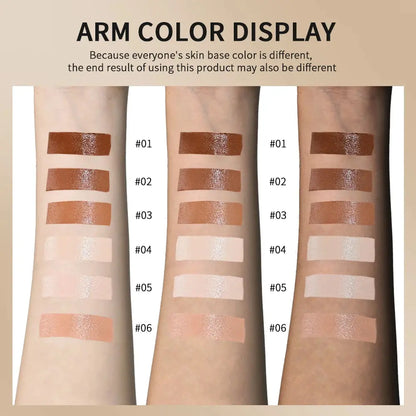 Skin Tint Stick Waterproof Nourishing Solid Tinted Serum Foundation Skin Tint Balm Face Tinted Face Contour Stick Makeup High Class Cosmetics