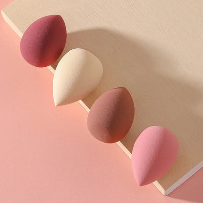 4 Pcs Beauty Egg Makeup Sponge Blenders Beauty Sponges Foundation Applicator High Class Cosmetics