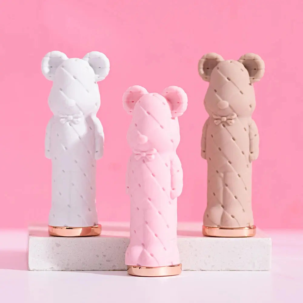 Beauty Glazed Bear Moisturizing Lipstick,Colored Lip Balm,Nourishing Lip stick,Easy To Color,Watery High Class Cosmetics