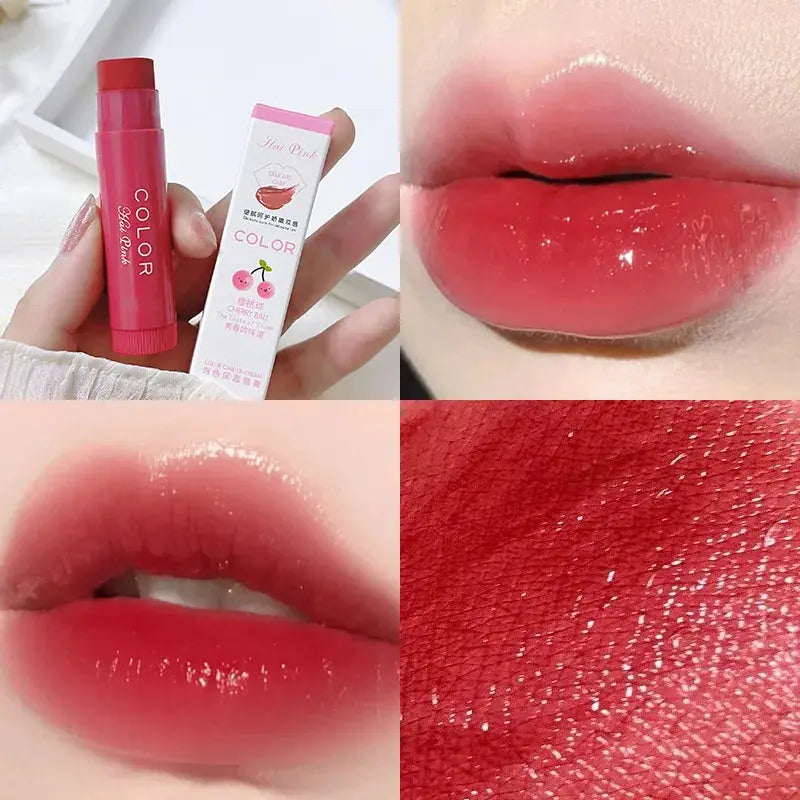 Colored moisturizing lip balm lipstick moisturizing, moisturizing, diluting lip lines, anti-drying lip balm High Class Cosmetics