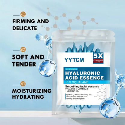 Hyaluronic acid deep moisturizing capsule essence, deep moisturizing and brightening skin essence (0.4gx30 capsules)/bag -1 bag High Class Cosmetics