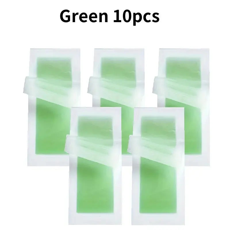 Professional Warning Tapes For Summer Hair Removal, Double Face Cold Warning Paper For Legs, Body, Face,6 Sticks, 10/20 Sticks High Class Cosmetics