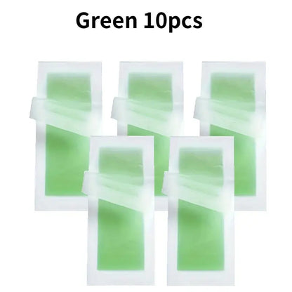 Professional Warning Tapes For Summer Hair Removal, Double Face Cold Warning Paper For Legs, Body, Face,6 Sticks, 10/20 Sticks High Class Cosmetics
