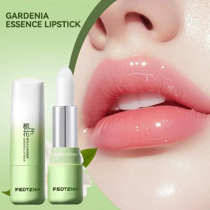 Feotznw Gardenia Blossom Essense Vaseline Lip Gloss, Moisturizing and Calculation, Super-Priving, Prevent Dryness, Lip Wrinkles Cremation, Officials of Dryness, Autumn Winter Gloss, Gardenia Blossom Fragrances High Class Cosmetics
