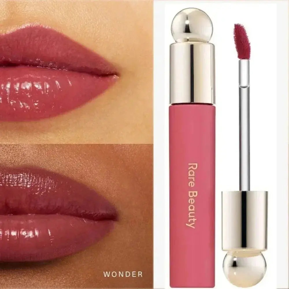 Rare Beauty Blush Lip Gloss Brightens The Complexion Is Silky And Beautiful And Enhances Contours Girl Women Makeup With Box High Class Cosmetics