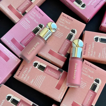 Rare Beauty Lipstick Blush Cream Grace Liquid Blush Waterproof Mositure Face Contour Shadow Blusher Liquid Blusher Plump Makeup High Class Cosmetics