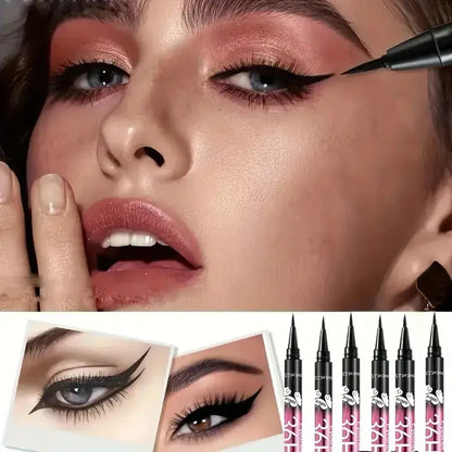 3pcs/5pcs Waterproof Black Eyeliner Pencils-Smudge-Proof, Long-Lasting &Beginner-Friendly Eye Makeup High Class Cosmetics