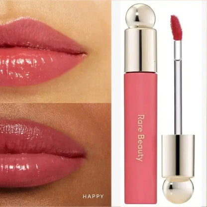Rare Beauty Blush Lip Gloss Brightens The Complexion Is Silky And Beautiful And Enhances Contours Girl Women Makeup With Box High Class Cosmetics