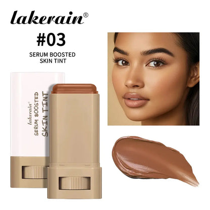 Skin Tint Stick Waterproof Nourishing Solid Tinted Serum Foundation Skin Tint Balm Face Tinted Face Contour Stick Makeup High Class Cosmetics