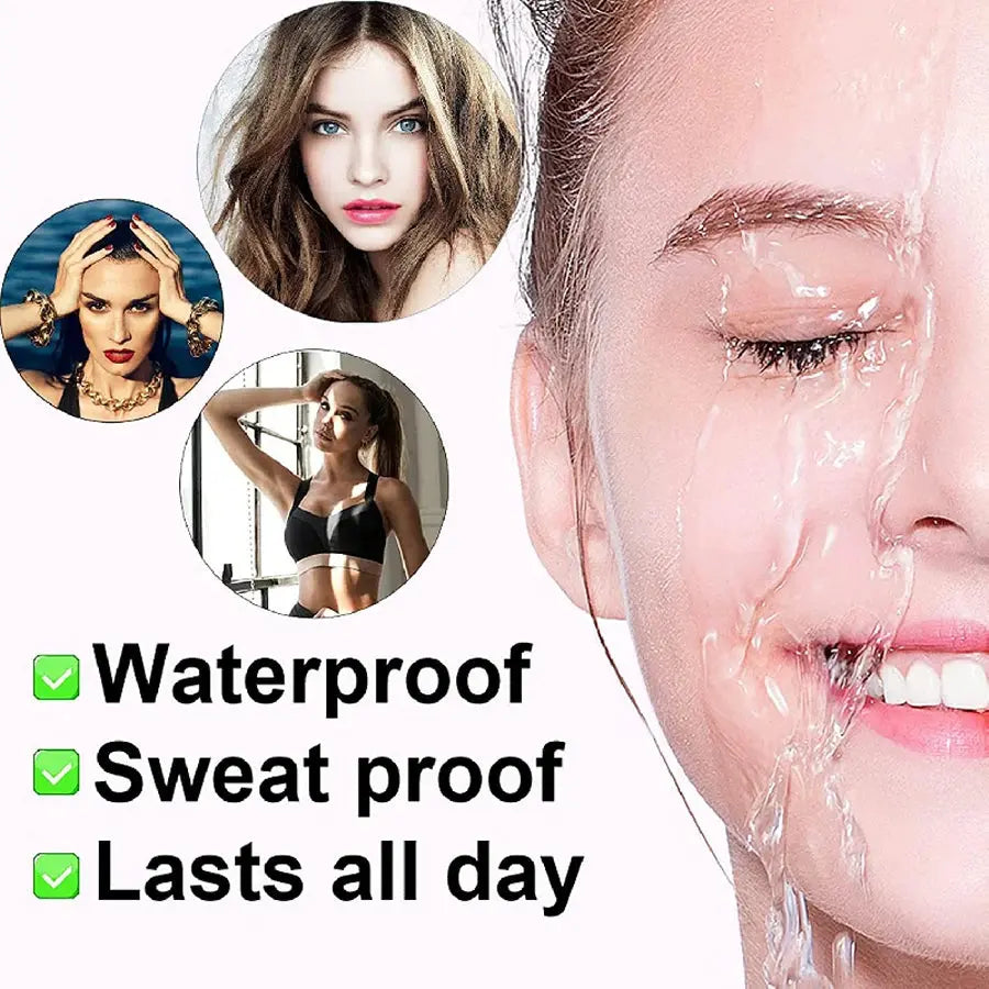 Waterproof Eyebrow Pen, Microblading Eyebrow Pencil With 4 Split Head, Natural Looking Brows Makeup ( 5 Colors) High Class Cosmetics