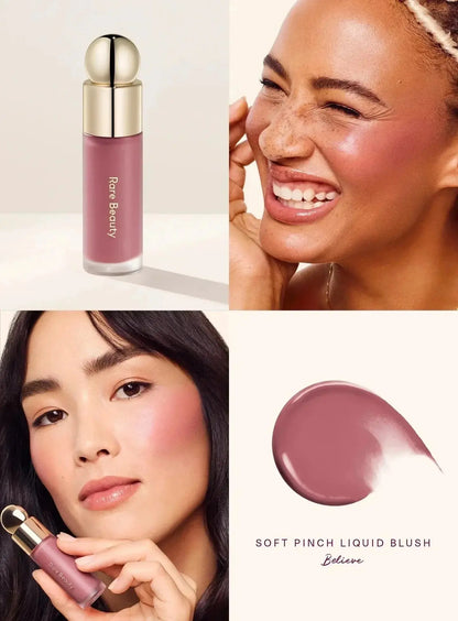 Rare Beauty Lipstick Blush Cream Grace Liquid Blush Glide On Smooth Long Lasting Pinch-perfect Flush Seamless Matte Dewy Makeup High Class Cosmetics