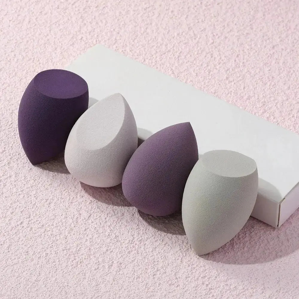 4 Pcs Beauty Egg Makeup Sponge Blenders Beauty Sponges Foundation Applicator High Class Cosmetics