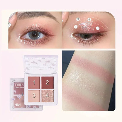 8-Piece Beauty Set with Lipstick, Concealer, Eyeshadow, Eyebrow, and Blush Makeup High Class Cosmetics