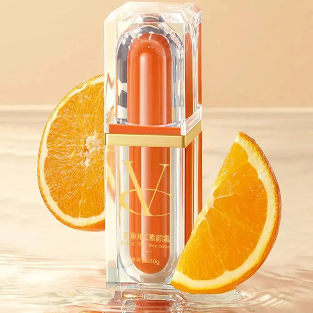 30g Vitamin C Makeup Cream Concealer Moisturizer Brighten Skin Natural  Anti Aging Whitening Facial Cosmetics Bb Cream Korean High Class Cosmetics