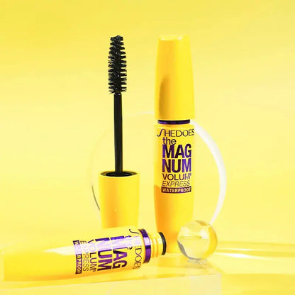 4D Black Mascara Thickening, Lengthening, Curling, Waterproof Liquid Fiber Mascara High Class Cosmetics