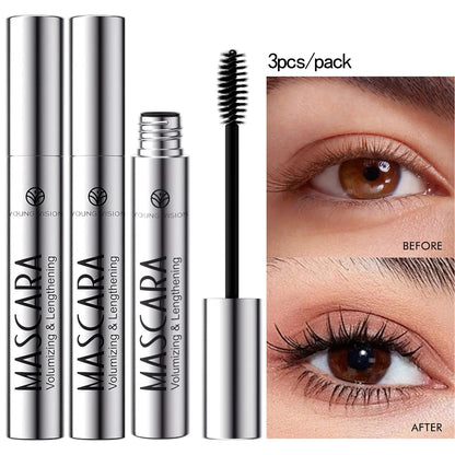 4D Brilliant Starry Sky Black  Mascara Slim, Thick, Curled, Waterproof, Long lasting, Non Staying Mascara High Class Cosmetics