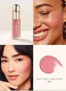Rare Beauty Soft Pinch Matte Bouncy Cushiony Cream-to-powder Blush Airy and Lightweight Pinch Liquid Blush Natural Makeup Look High Class Cosmetics