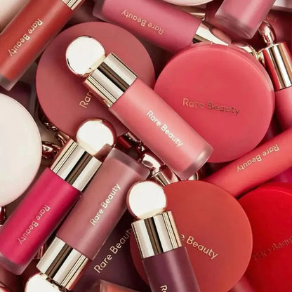Rare Beauty Soft Pinch Matte Bouncy Blush Cream Lasting Mashed Potato Texture Natural Non Sticky Lightweight Face Beauty Makeup High Class Cosmetics